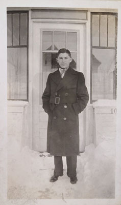 Henry Taube, from his time as a student at USask, Saskatoon, 1935 (Credit: USask Archives and Special Collections)